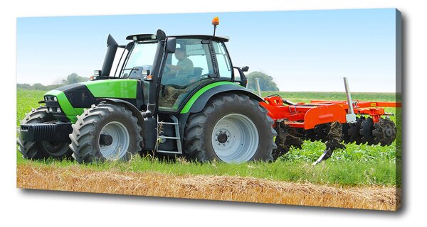 Foto obraz na plátně Traktor na poli oc-71871011