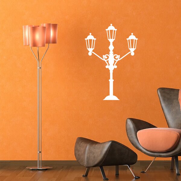 Sablio Samolepka na zeď: Lampa - 63x90 cm
