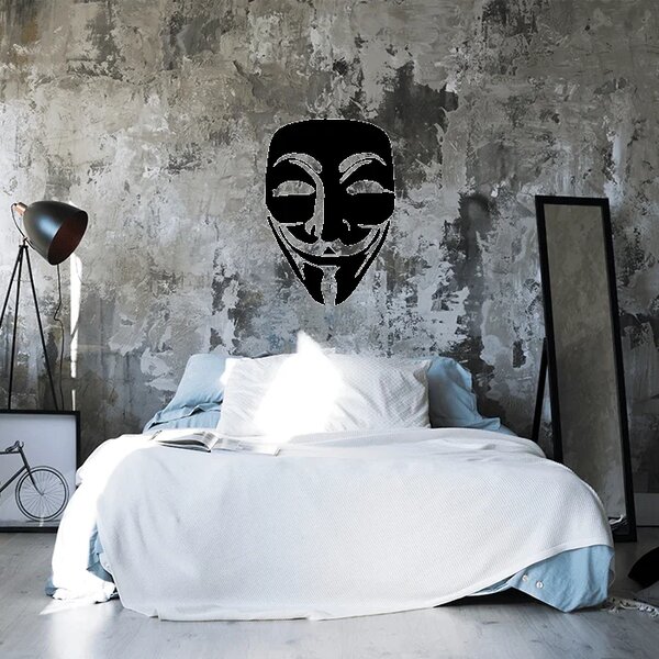 Sablio Samolepka na zeď: Anonymous - 42x60