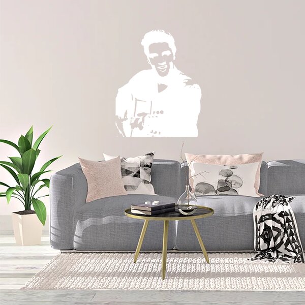 Sablio Samolepka na zeď: Elvis Presley 2 - 48x60 cm