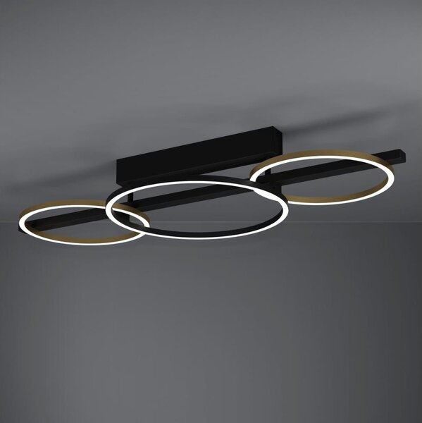 Eglo 390086-LED Stmívatelný přisazený lustr LANACERA 2xLED/12,5W/230V +LED/15,5W