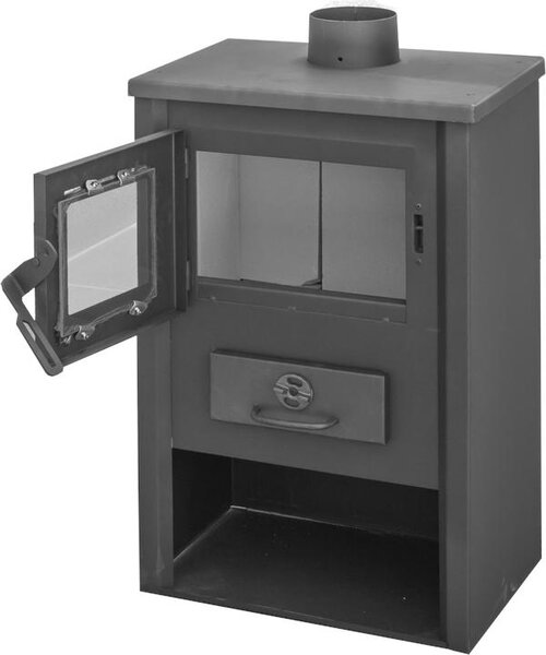 Krbová kamna BLIST B1 EKO, 8 kW, antracit