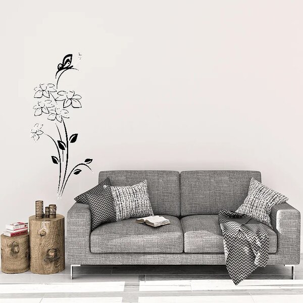 Sablio Samolepka na zeď: Narcis - 26x60 cm