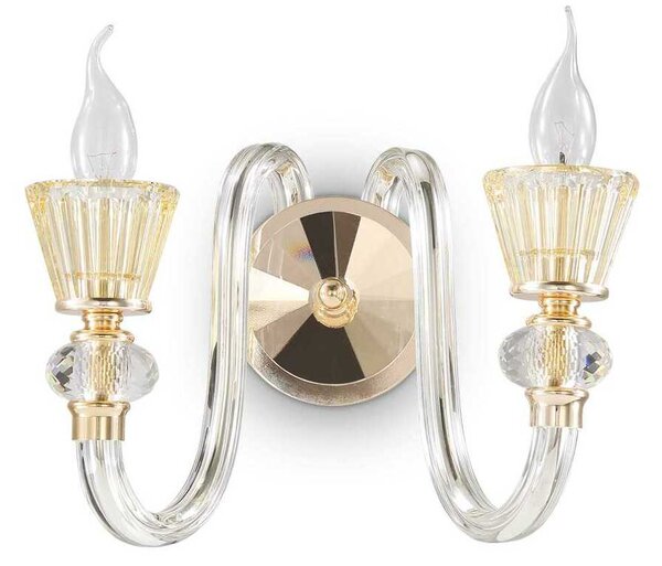 Nástěnné svítidlo Ideal Lux Strauss AP2 140599