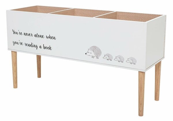 Bílá dětská knihovna 90x50 cm Salam – Bloomingville Mini