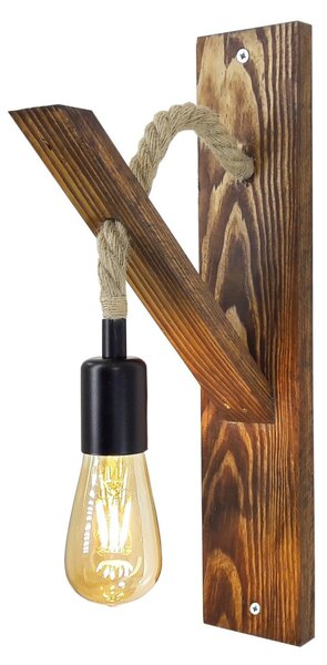Opviq Nástěnná lampa Aplik II hnědá