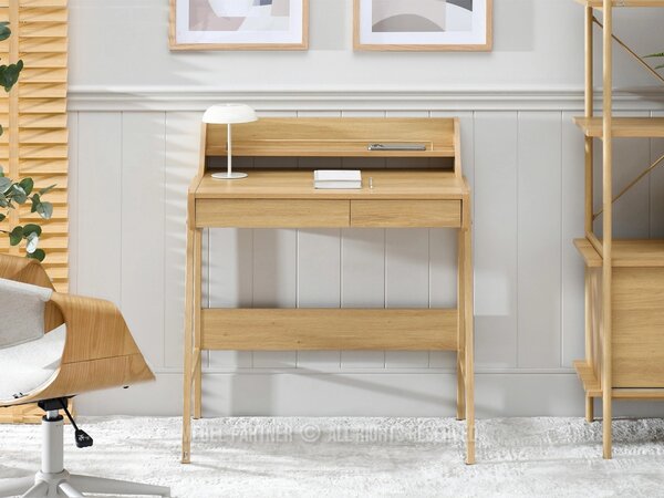 Minimalistický psací stůl RENO - dub