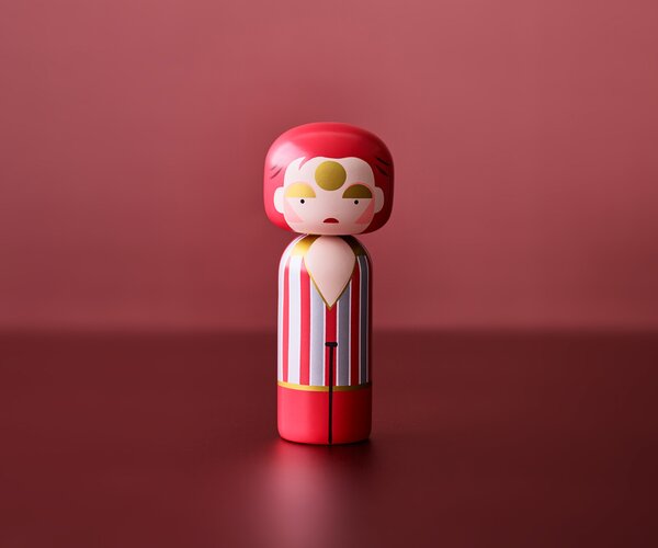 Lucie Kaas designové figurky Kokeshi Dolls Ziggy Stardust