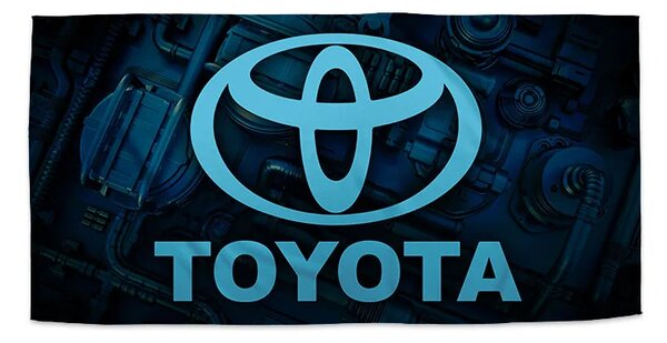 Sablio Ručník Logo Toyota Motor - 30x50 cm