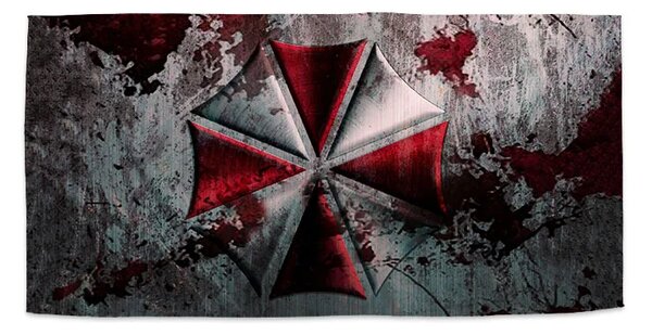 Sablio Ručník Resident Evil Umbrella Corporation Steel - 30x50 cm