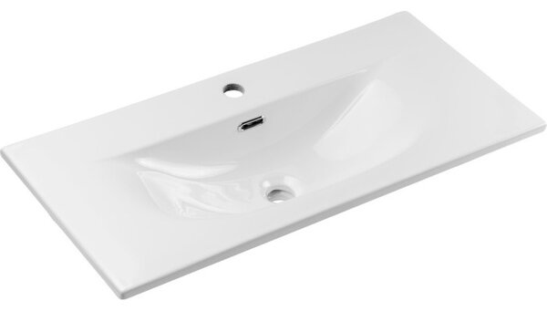 Comad Závěsná skříňka Nova Sky se zápustným umyvadlem Nova 80 cm dub coast evoke