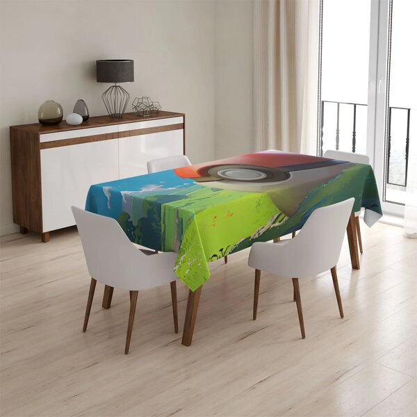 Sablio Ubrus Pokemon ball Krajina - 90x90 cm