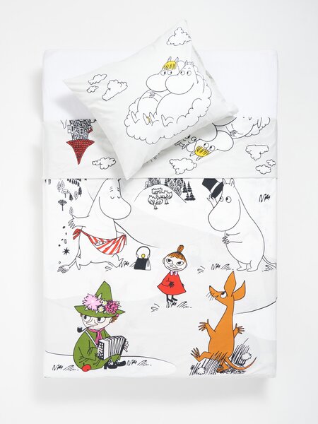 Sinsay - Souprava povlečení The Moomins - vícebarevná
