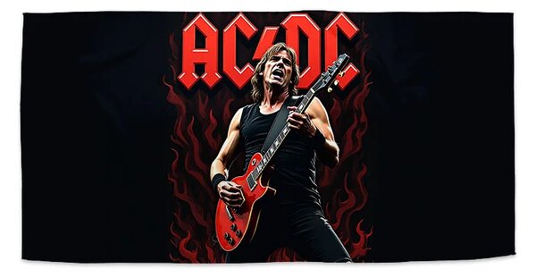 Sablio Ručník ACDC Kytarista - 30x50 cm