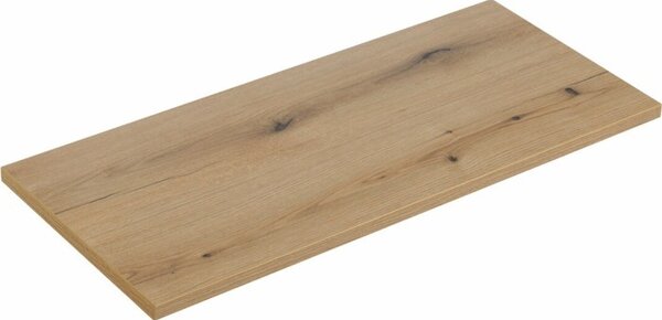 Comad Závěsná skříňka pod umyvadlo Nova Black s deskou 80 cm černá/dub evoke