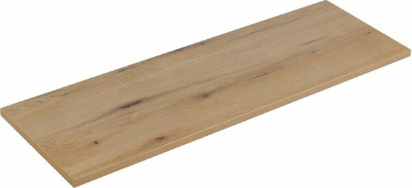 Comad Závěsná umyvadlová skříňka Nova Oak s deskou 140 cm dub evoke