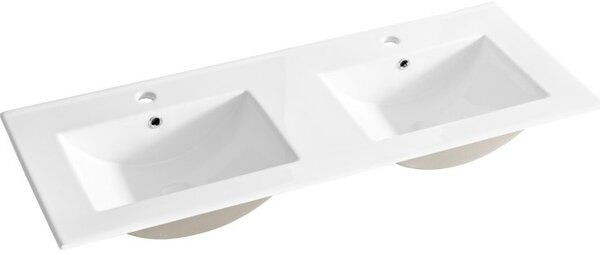 Comad Koupelnová skříňka Fiji Lava se zápustným umyvadlem 120 cm dub coast evoke/bílá