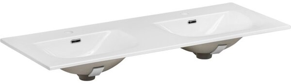 Comad Koupelnová sestava Nordic se skříňkami a zápustnými umyvadly 120 cm dub cremona