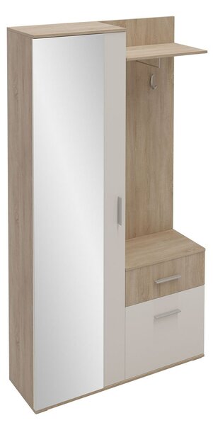 Skříň do předsíně Class, Barva: dub artisan / čierna 5903211157516