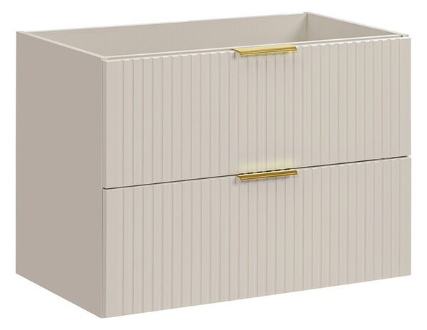 Comad Koupelnová sestava Adele Cashmere se skříňkami a umyvadlem 80 cm kašmírová