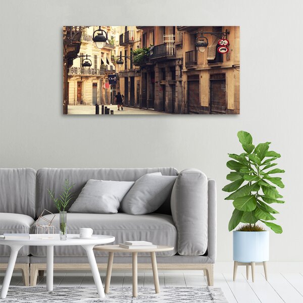 Foto obraz na plátně Ulice Barcelony oc-72532408