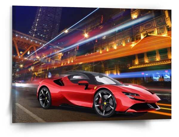 Sablio Obraz Ferrari na ulici - 150x110 cm