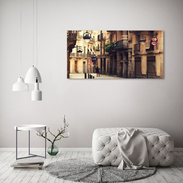 Foto obraz na plátně Ulice Barcelony oc-72532408