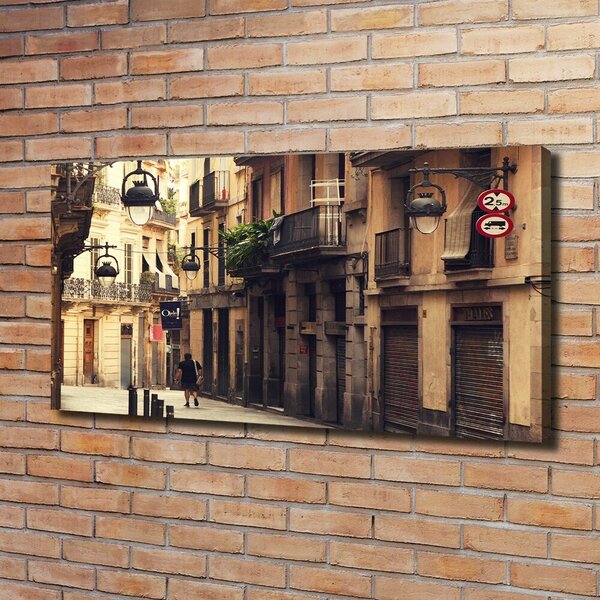 Foto obraz na plátně Ulice Barcelony oc-72532408