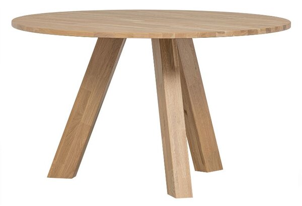 Rhonda jídelní stůl hnědý 129 cm
