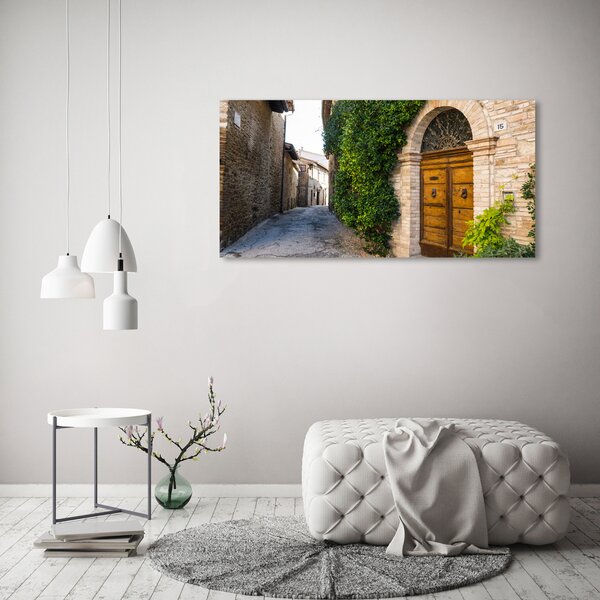 Foto-obraz fotografie na skle Okouzlující ulička osh-72603695