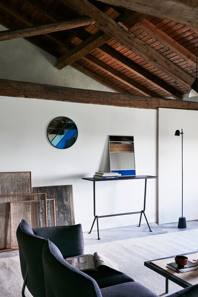 Magis designová zrcadla Vitrail Rectangular (50 x 50 cm)