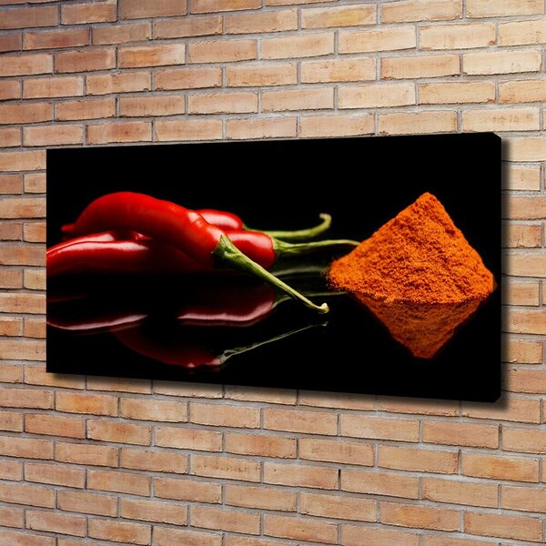 Foto obraz na plátně Chilli a cayenne oc-72959251