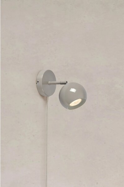 Markslöjd 108983 - Nástěnné bodové svítidlo POP 1xGU10/7W/230V šedá