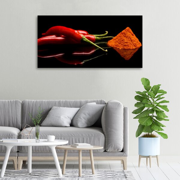 Foto obraz na plátně Chilli a cayenne oc-72959251