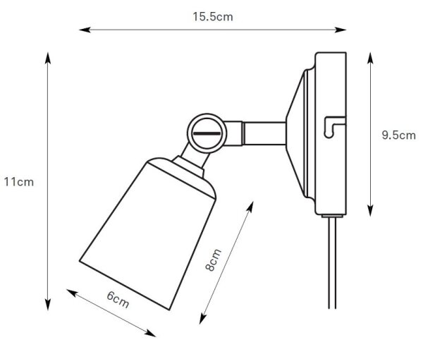 Markslöjd 108979 - Nástěnné bodové svítidlo TINY 1xGU10/7W/230V lesklý chrom