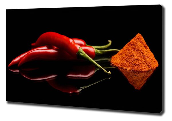 Foto obraz na plátně Chilli a cayenne oc-72959251