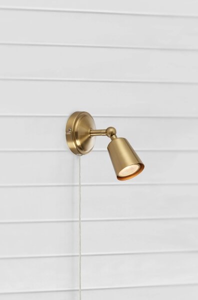 Markslöjd 108978 - Nástěnné bodové svítidlo TINY 1xGU10/7W/230V mosaz