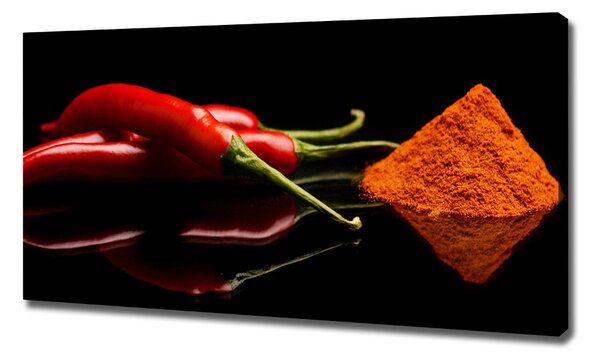 Foto obraz na plátně Chilli a cayenne oc-72959251