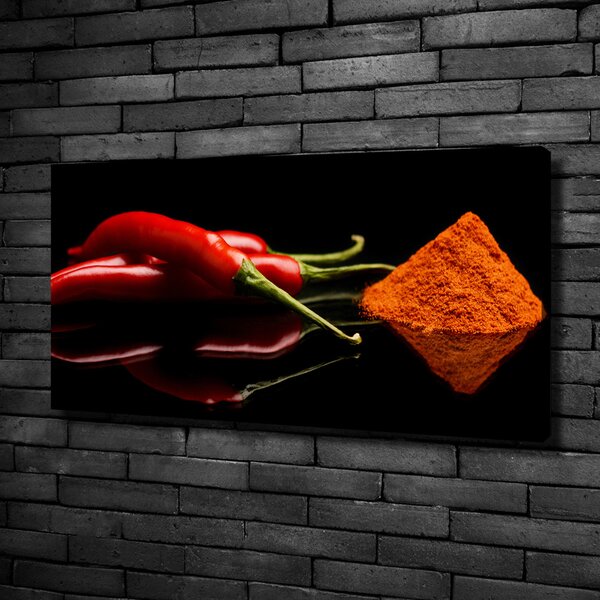 Foto obraz na plátně Chilli a cayenne oc-72959251