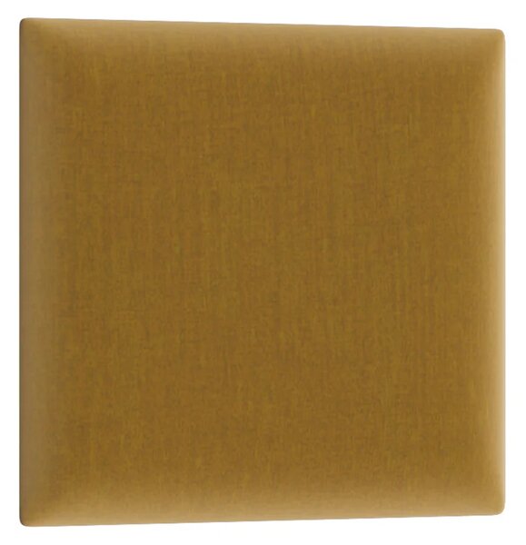 Čalouněný nástěnný panel 30x30 VALERIO - hořčicový