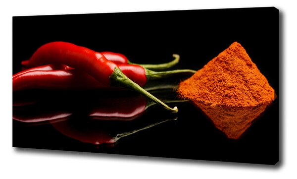 Foto obraz na plátně Chilli a cayenne oc-72959251