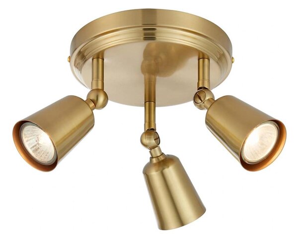 Markslöjd 108980 - Bodové svítidlo TINY 3xGU10/7W/230V mosaz