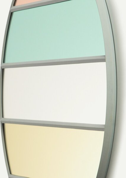 Magis designová zrcadla Vitrail Oval (50 x 60 cm)