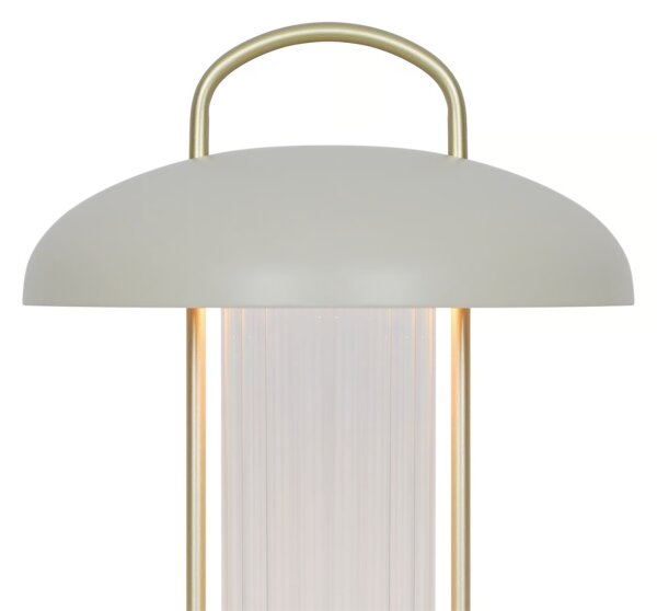 Nordlux - LED Stmívat. nabíjecí dotyková stolní lampa MIRANO LED/3W/3,7V béžová