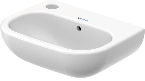 Duravit 7053600092 - Závěsné umyvadlo D-CODE 36x27 cm keramika/lesklá bílá