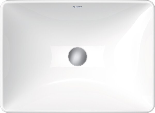 Duravit 358600079 - Zápustné umyvadlo D-NEO 60x44 cm keramika/lesklá bílá