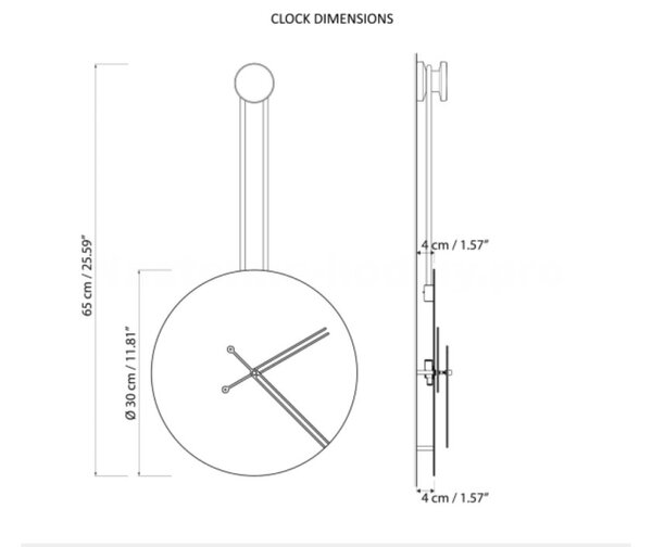 Mclocks Designové nástěnné hodiny INF3015 Infinity mat silver-silver-silver 65cm