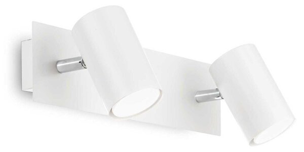 Bodové svítidlo Ideal Lux Spot AP2 bianco 156736 2x50W bílé