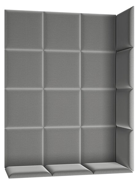 Set panelů na zeď 120x60 VALERIO - šedý