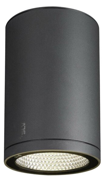 BIG WHITE SLV ENOLA ROUND L Outdoor, stropní LED svítidlo, antracitové, CCT 3000/4000K 1003442